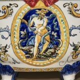 Cache-pot "poséidon" de faïence de Gien