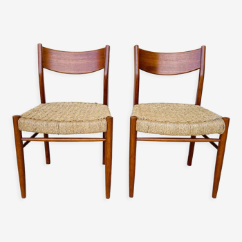 Danish teak chairs