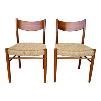 Danish teak chairs
