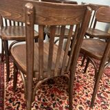 Anciennes chaises de bistrot  Baumann X 5