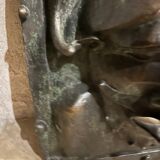 Relief en bronze XIXème siècle