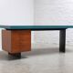 'Boomerang' ultra-rare desk by Jos De Mey for Van Den Berghe-Pauvers, 1960s.