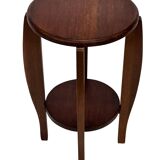 Art Deco Side Table Plant Table Oak 1950s Design