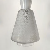 Designer glass pendant light from the 60s