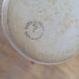 Stoneware pitcher from Berry, traditional French pottery.