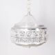 Vintage 60s crystal chandelier decorated design kinkeldey