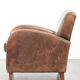 Sheepskin armchair with a timeless design and stunning warm colours