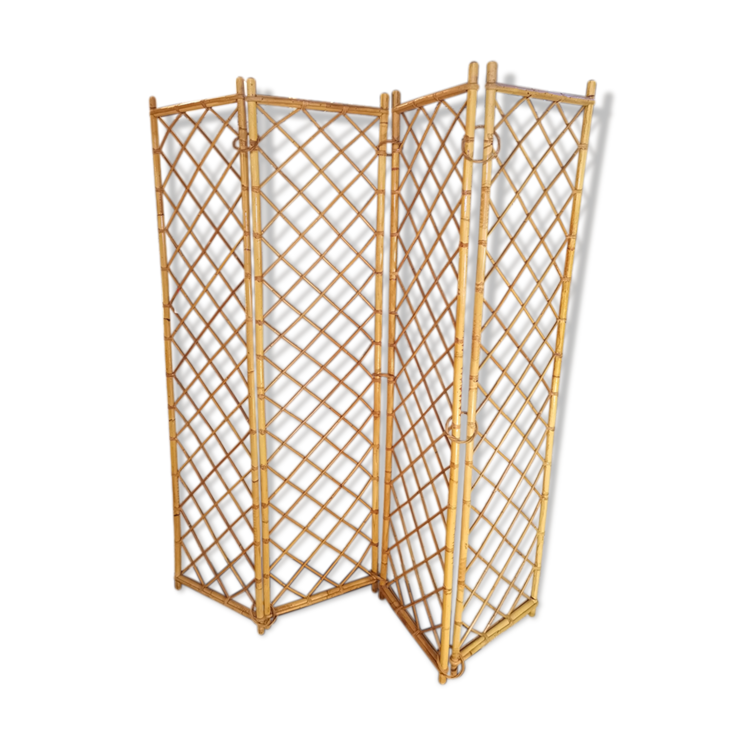 Rattan screen