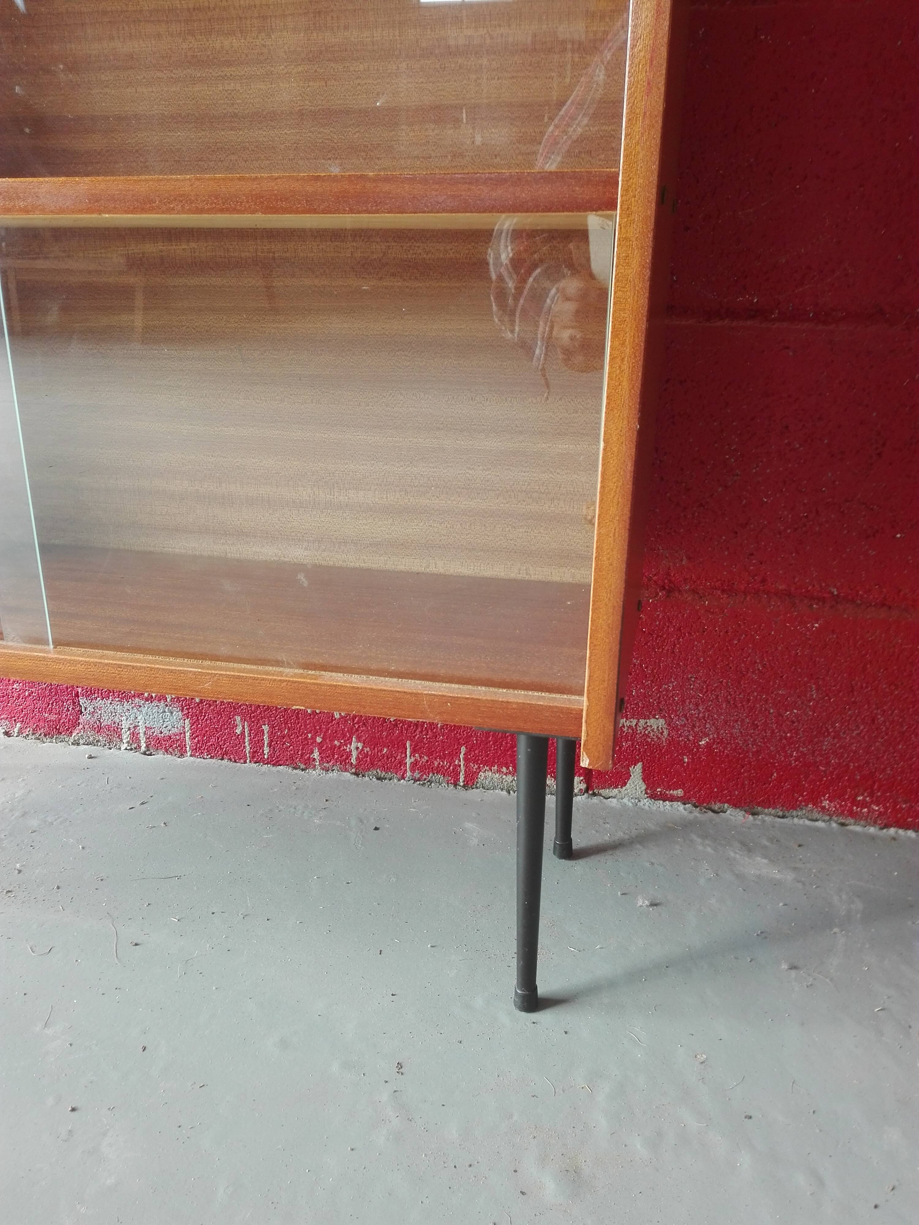 Vintage library showcase