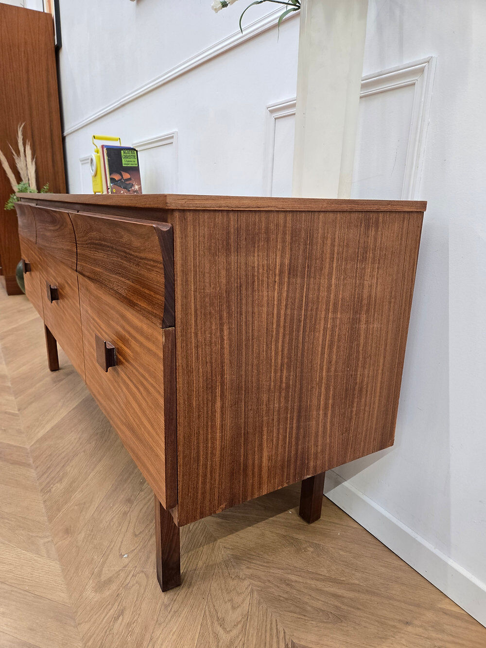 Vintage mid-century teak sideboard