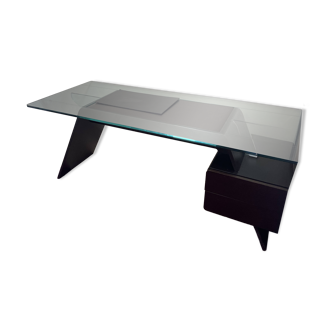 Glass and Wood Office Direction Roche Bobois