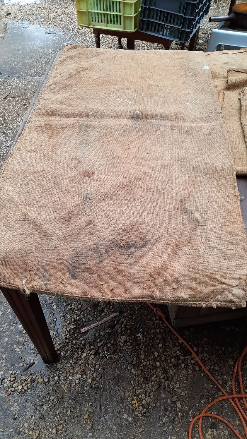 9 potash burlap bag from alsace