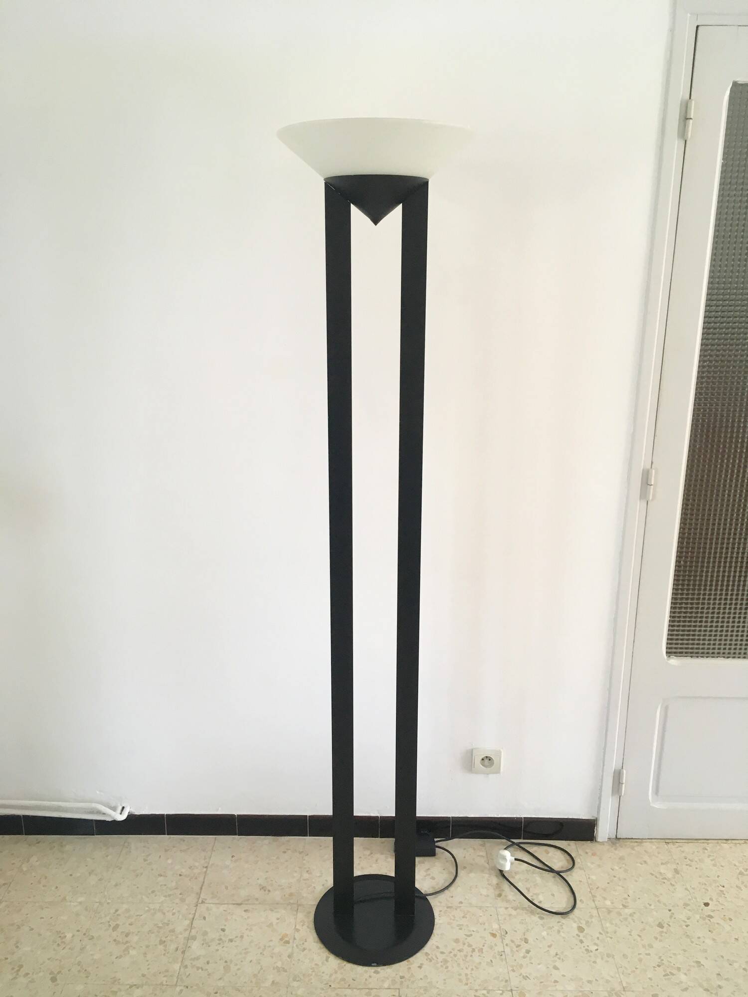 Vintage Italian floor lamp from the 80s
