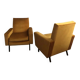 2 Vintage Velvet Armchairs