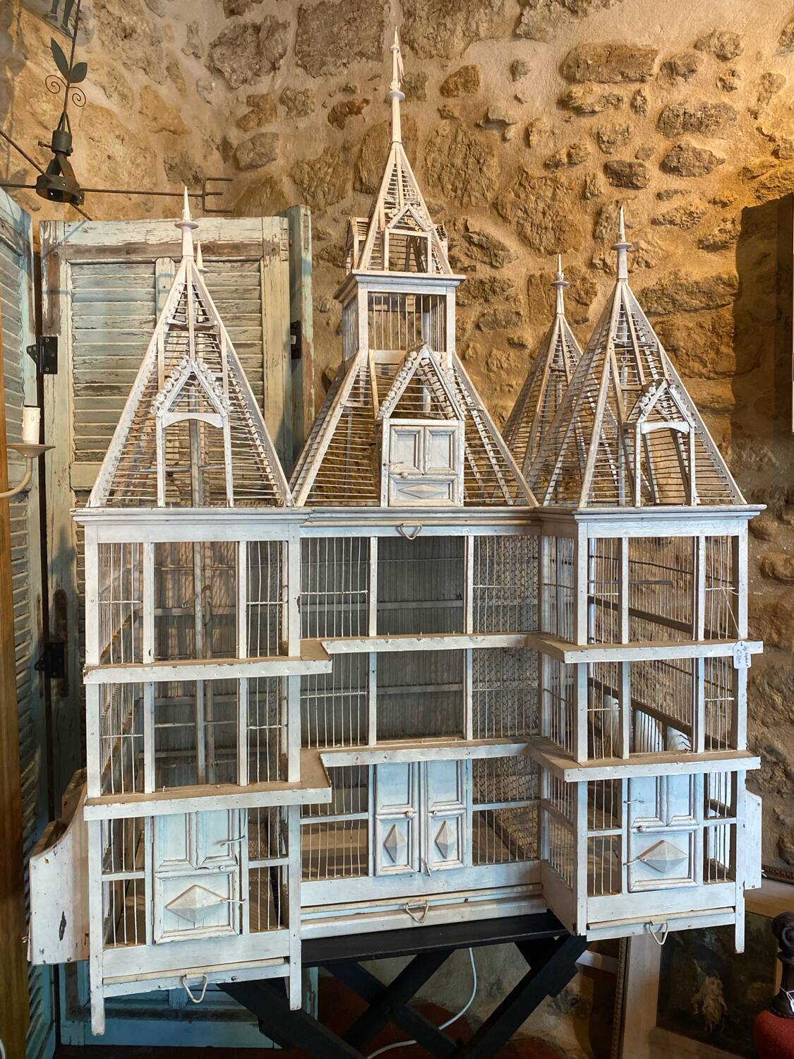 Large old cage