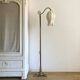 Brass floor lamp