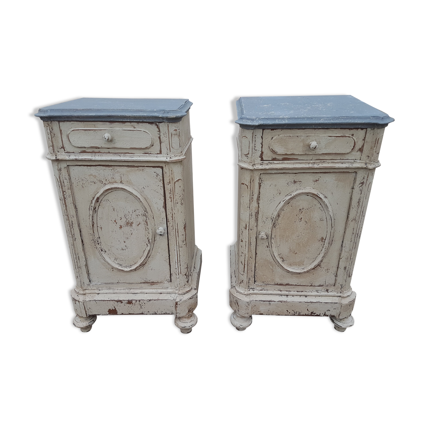 Pair bedside tables