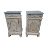 Pair bedside tables