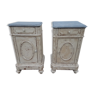 Pair bedside tables