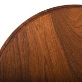 Rare Danish Coffee Table in Teak and Oak 1950s
