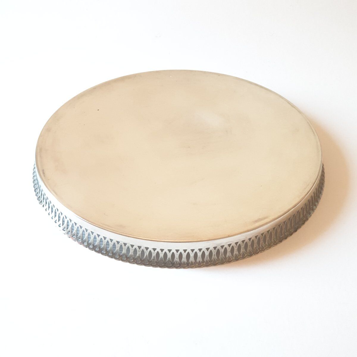 Silver-plated service tray 20th century