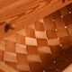 Table d'appoint en pin scandinave, années 1950