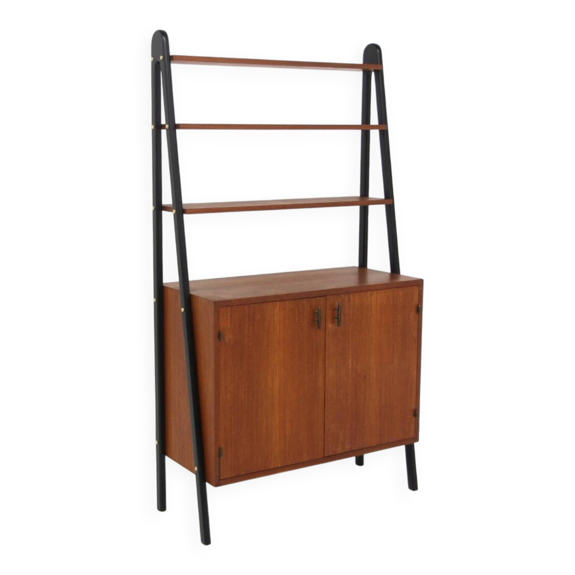Bibliothèque scandinave en teck, Suède, 1960