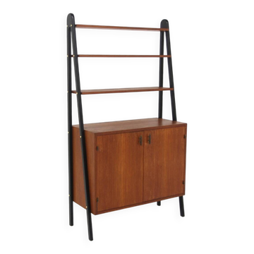 Bibliothèque scandinave en teck, Suède, 1960