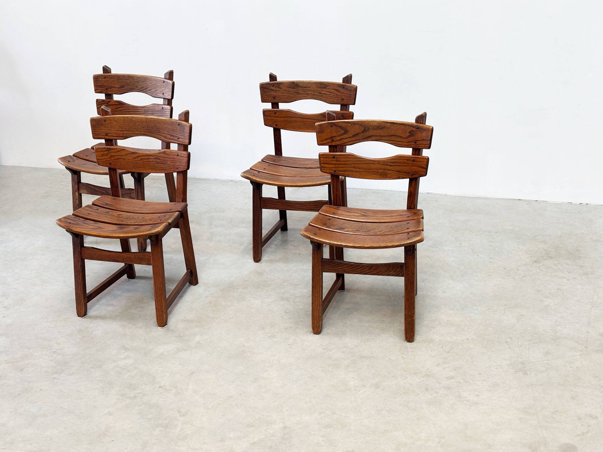 Set of four dining chairs by Dittmann & co
