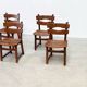 Set of four dining chairs by Dittmann & co