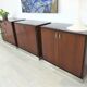 Commode buffet office storage rosewood Gianni Moscatelli vintage 70s