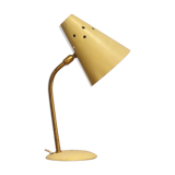 Perforated metal desk lamp 1950