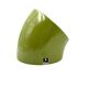 Space age set of 2 green ceramic vide poche, Sicart Italy ca. 1970