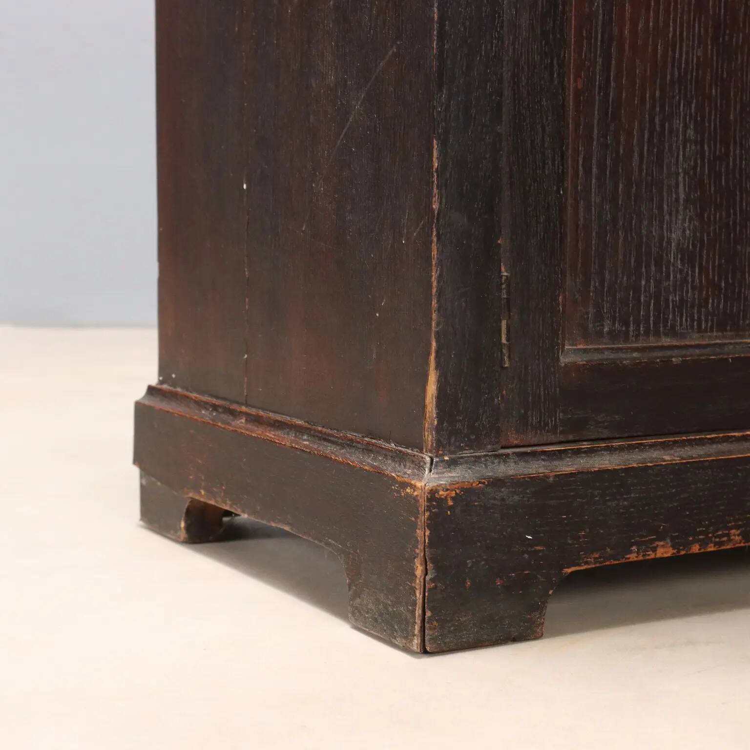 Commode ancienne en chêne à 12 tiroirs, Italie, XXe siècle
