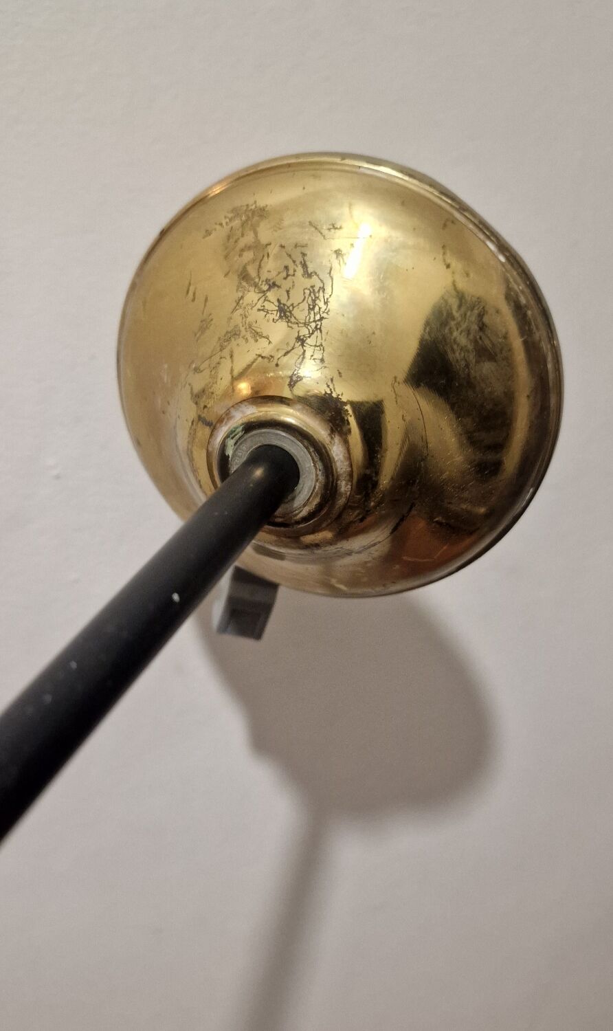 Chandelier 2 burners with chiseled glasses