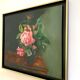 Framed antique oil painting