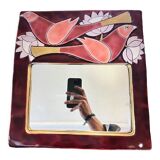 Amazon ceramic mirror 32x33cm
