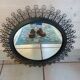 Miroir ancien en fer forgé Chaty Vallauris
