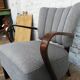 Paire de fauteuil cocktail Halabala, tchèque, 1940
