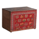 Coffre ancien chinois peint en bois de pin – Chine, circa 1930