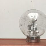 Planet Table Lamp Large Sphere from the German Space Age Mid-Century by Doria Leuchten, 1970s