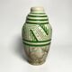 Art déco, vase ovoïde faïence signé Géo Condé et Mougin vers 1930