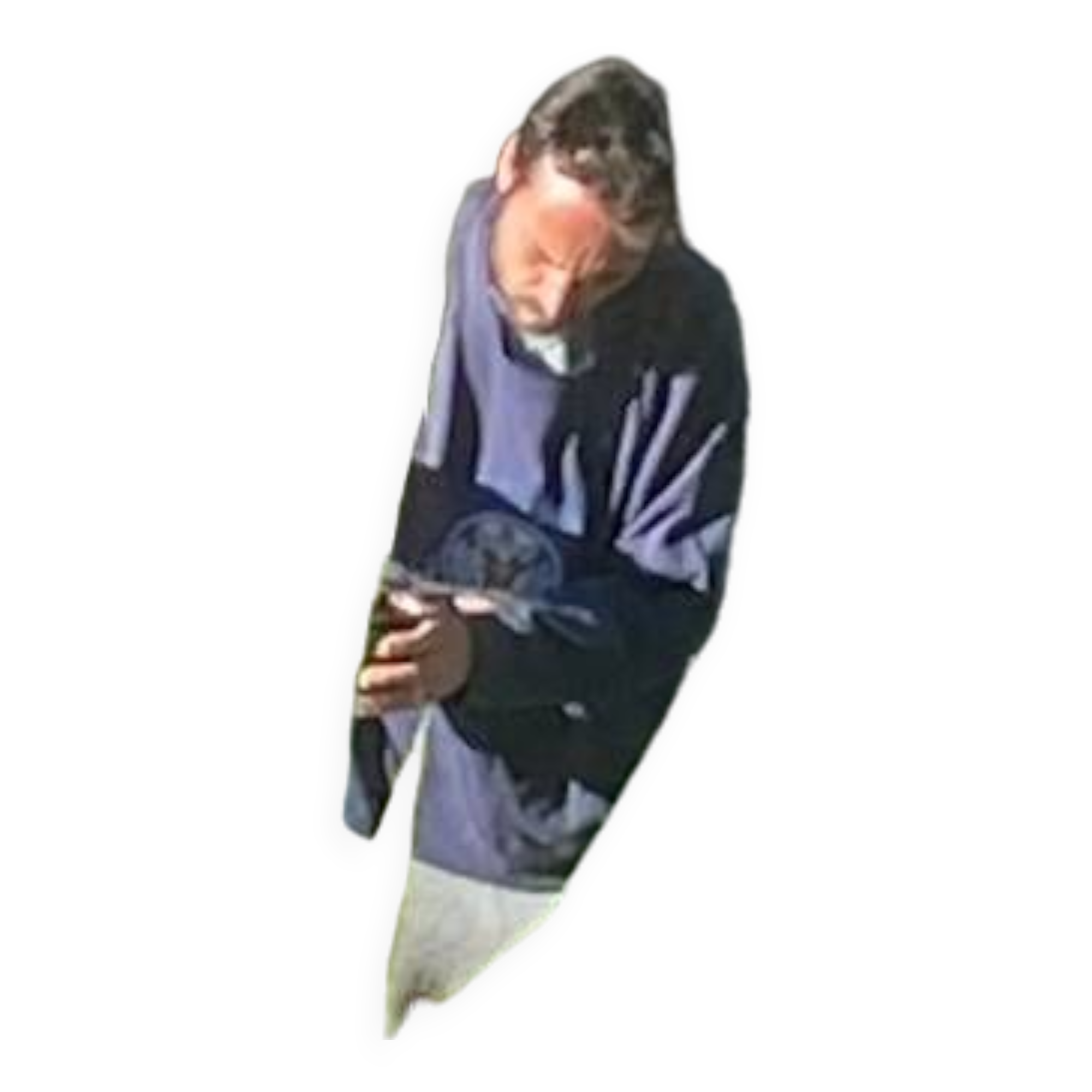 Ceramic towel holder