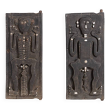 African Art – Wood panels, mid-20th century