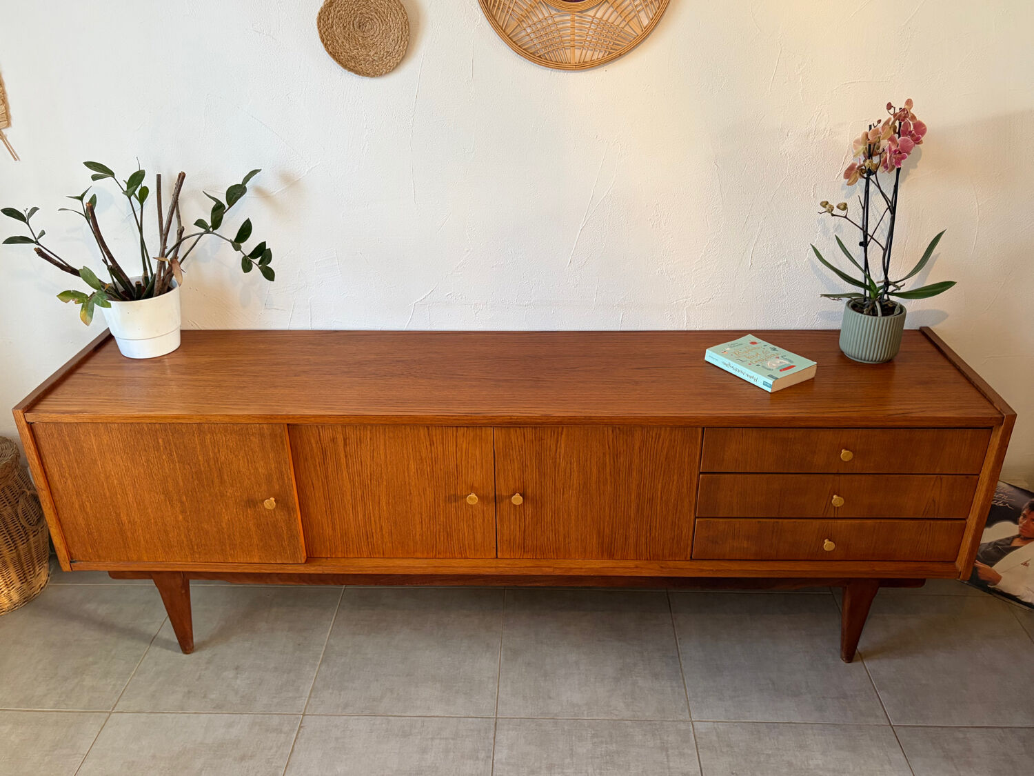 Scandinavian teak sideboard