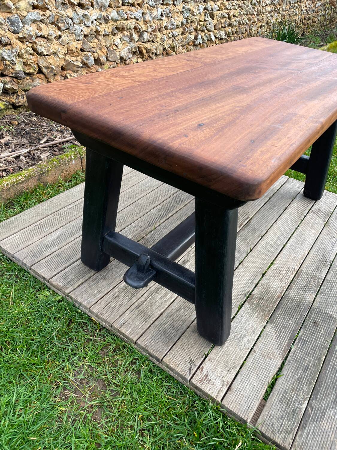 Vintage brutalist coffee table 1970