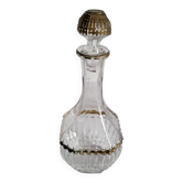 Antique glass decanter for digestive liqueur