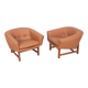 Pair of Corona lounge chairs by Lennart Bender, 1970