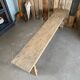 Pair of vintage farmhouse benches (refurbished)