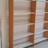 Double-sided workshop shelf